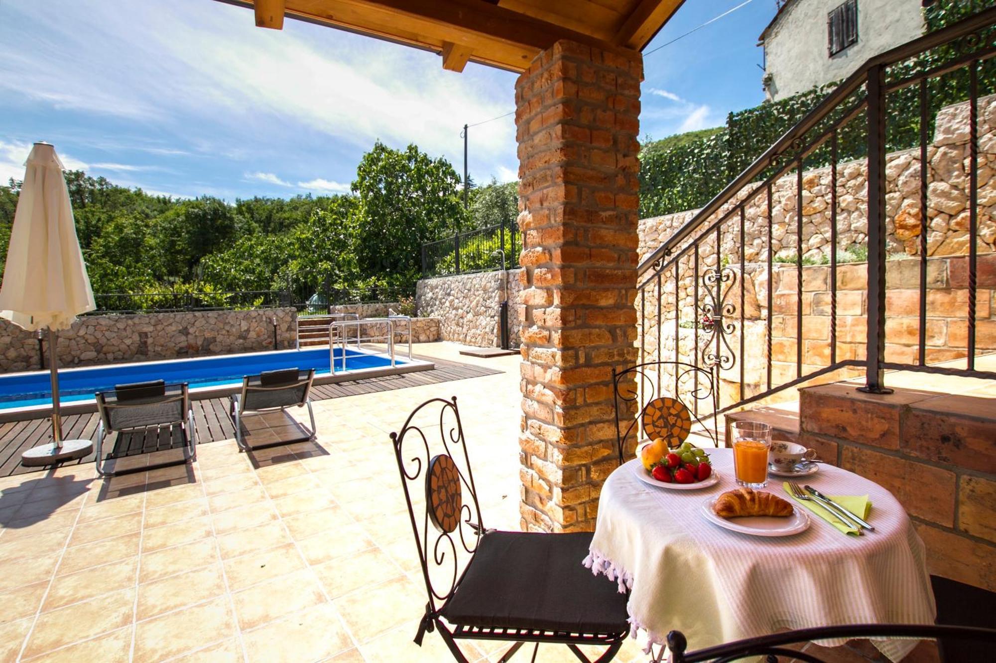 Villa Milena Brsec Exterior photo